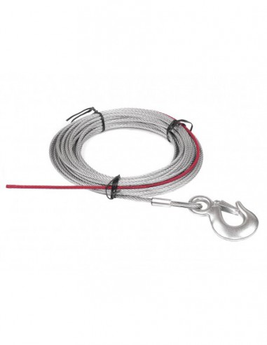 Steel rope With Hook 4.8mm x 15.2m for Cub 30