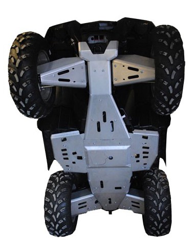 Ricochet ATV Polaris Sportsman XP550/850 2011-12, Skidplate Set with cover plate0