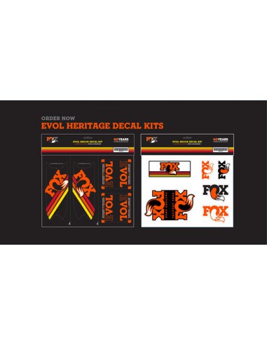 Decal 2015 AM Heritage , Evol Kit, Orange0