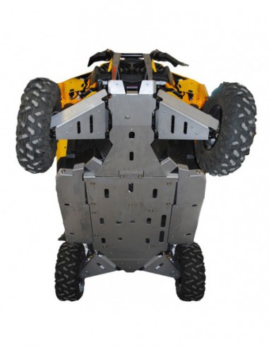 Ricochet ATV Can-Am Maverick X-XC 2014-15, Complete Skidplate Set0