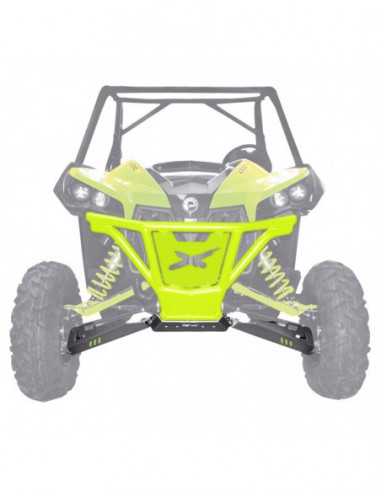 XRW FRONT BUMPER BR10 MANTA GREEN (WITH PLATE) MAVERICK XDS0