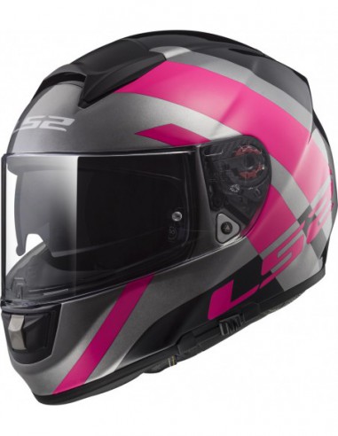 LS2 FF397 VECTOR Trident Titanium Pink0