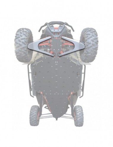XRW FRONT A-ARMS CAN-AM XRS ALUM0