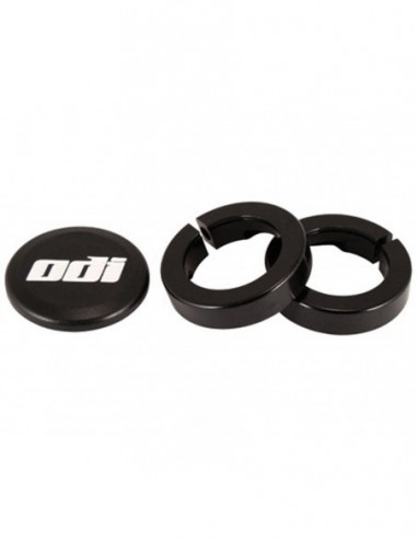 ODI GRIPS Set Lock Jaw Clamps w/Snap Caps - Black0