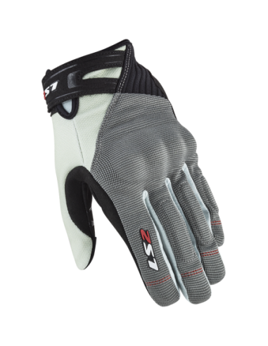 LS2 DART 2 LADY GLOVES GREY PEARL0