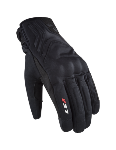 LS2 JET 2 MAN GLOVES BLACK0