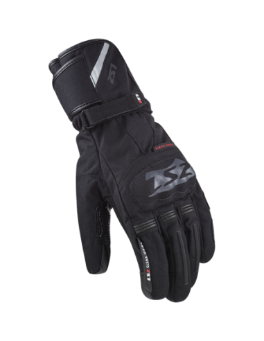 LS2 SNOW MAN GLOVES BLACK0