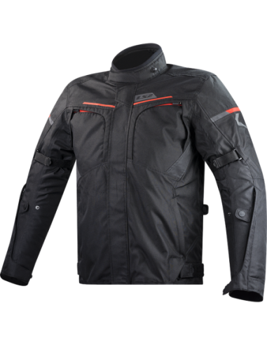 LS2 ENDURANCE MAN JACKET BLACK RED0