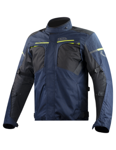 LS2 ENDURANCE MAN JACKET BLUE BLACK H-V YELLOW0