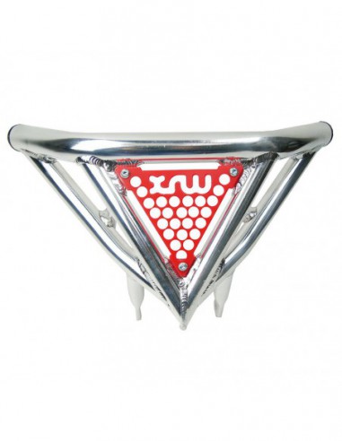 XRW FRONT BUMPER XR10 POLISHED PHD RED0