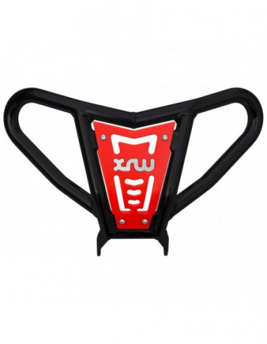 XRW FRONT BUMPER X17 BLACK PHD RED0