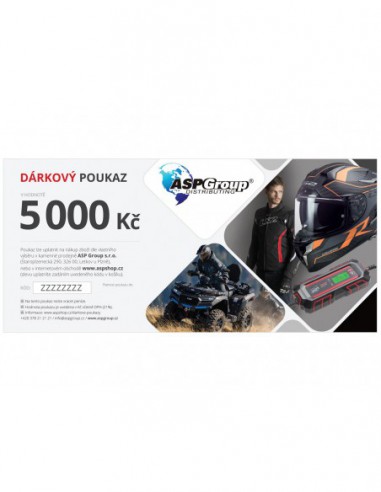 Dárkový poukaz 5000,- Kč1