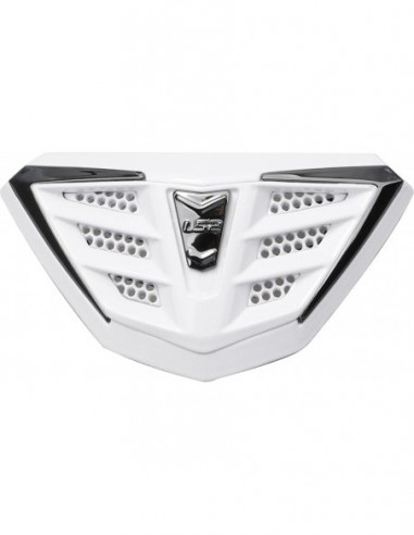 LS2 FF900 AIR VENT CHIN GLITTER WHITE0