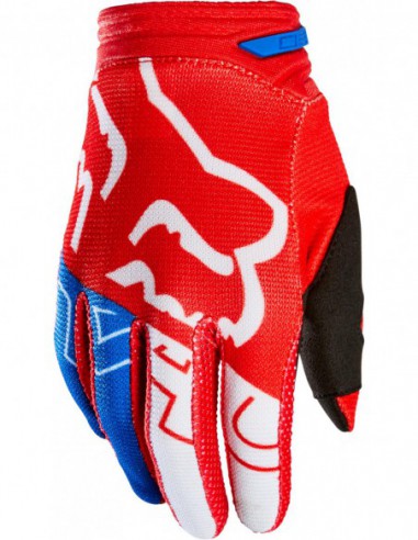 FOX Yth 180 Skew Glove - YM, white/red/blue MX220