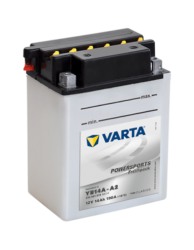 Varta 12V/14Ah moto (YB14A-A2 (CB14A-A2)) Freshpack0