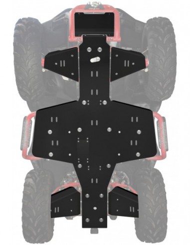 XRW SKID PLATES KIT PHD - SEGWAY SNARLER AT6 S0