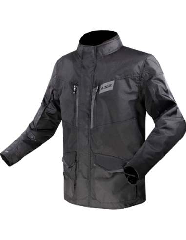 LS2 METROPOLIS EVO MAN JACKET BLACK0