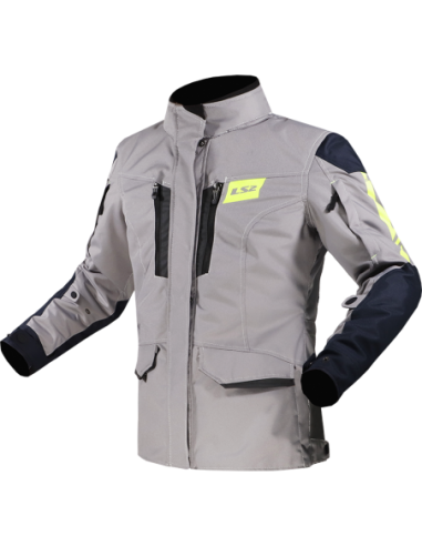 LS2 METROPOLIS EVO LADY JACKET TITANIUM YELLOW0