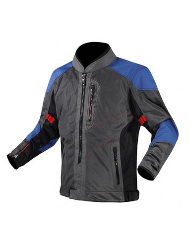 LS2 ALBA MAN JACKET DARK GREY BLACK BLUE0