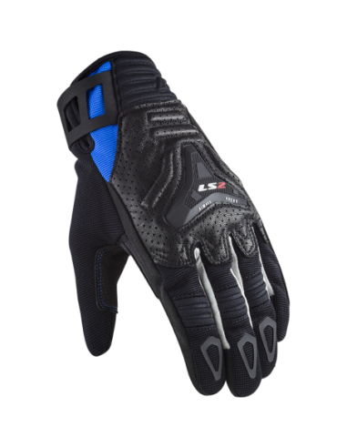 LS2 ALL TERRAIN MAN GLOVES BLACK BLUE0