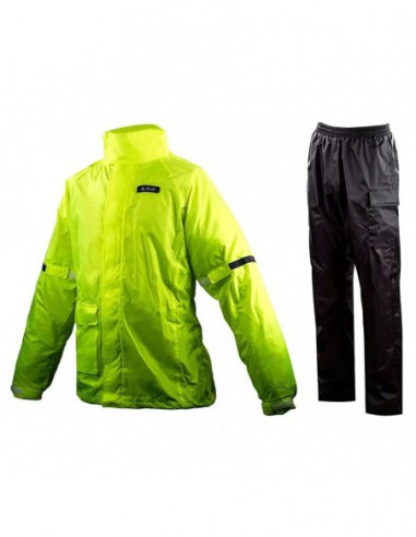 LS2 TONIC MAN RAIN SUIT HI-VIS YELLOW0