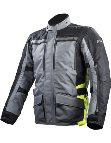 LS2 LANCE MAN JACKET GREY BLACK YELLOW0