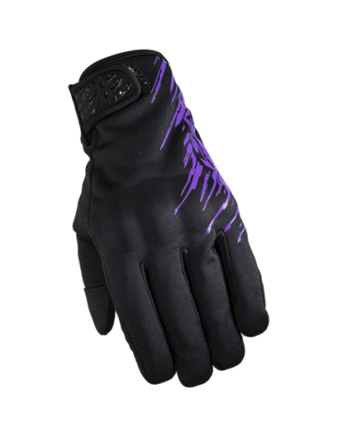 LS2 JET LADY GLOVES PURPLE0