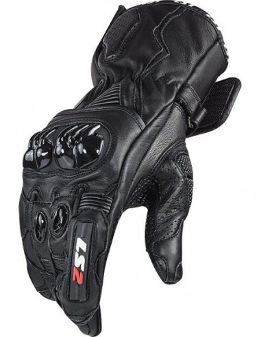 LS2 SWIFT RACING GLOVES BLACK0