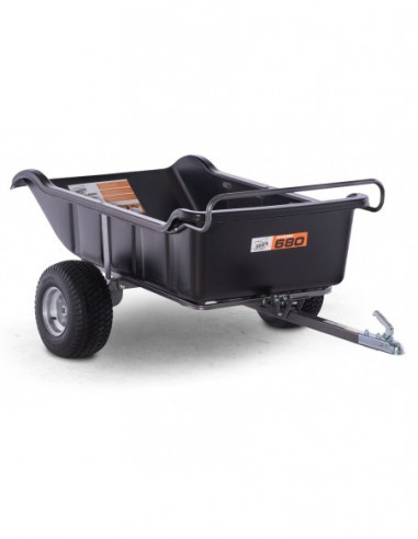 SHARK ATV TRAILER GARDEN 680 BLACK, 2 WHEEL0