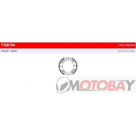FDB2015DX FERODO Motociklinės stabdžių kaladėlės