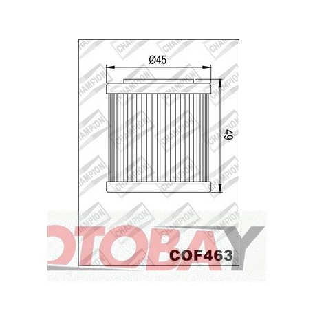COF032 CHAMPION Motociklo alyvos filtras