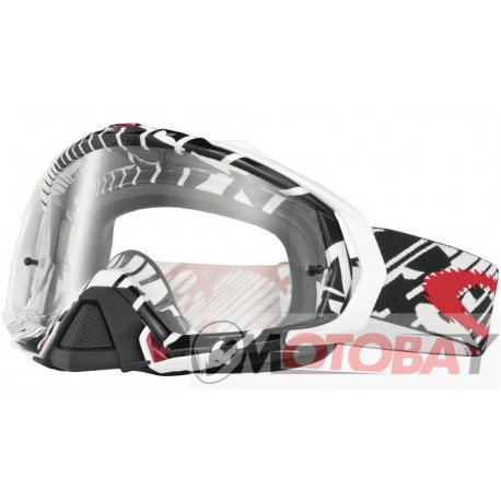 OAKLEY Mayhem Pro MX Stewart Stealth Camo w/ Black Iridiu akiniai