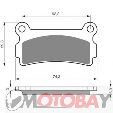 179 AD GOLDFREN brake pads