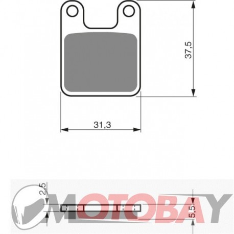 200 AD GOLDFREN brake pads