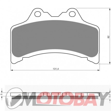 202 AD GOLDFREN brake pads