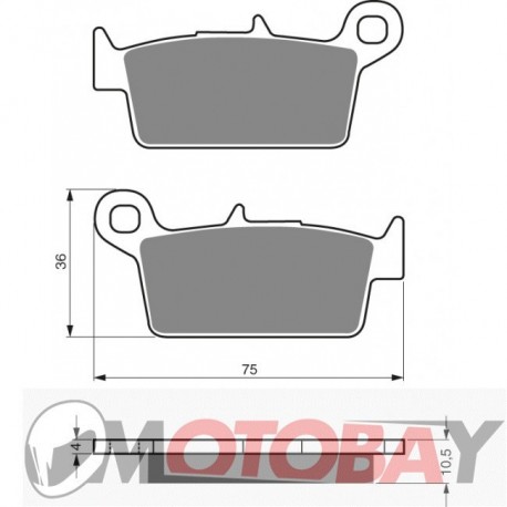 002 S3  GOLDFREN brake pads