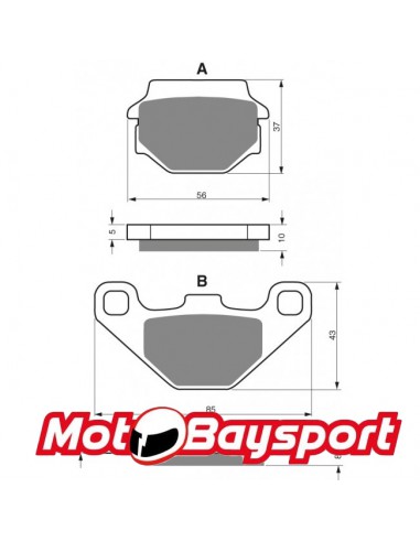 004 S3  GOLDFREN brake pads