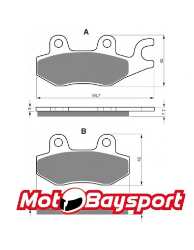 008 S3  GOLDFREN brake pads