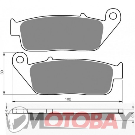 013 S3 GOLDFREN brake pads