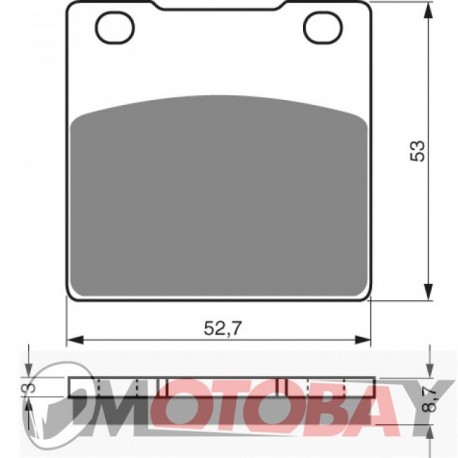 015 S3 GOLDFREN brake pads