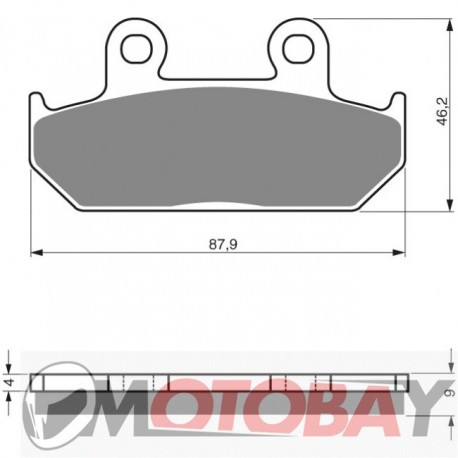 022 S3 GOLDFREN brake pads