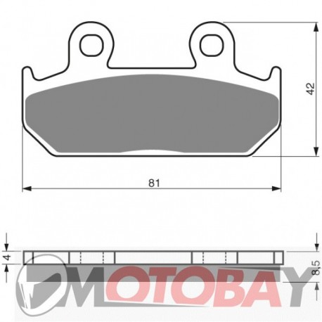 024 S3 GOLDFREN brake pads