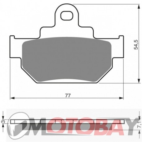 029 S3 GOLDFREN brake pads