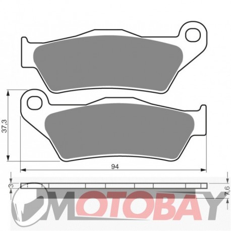 030 S3 GOLDFREN brake pads