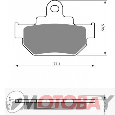 045 S3 GOLDFREN brake pads