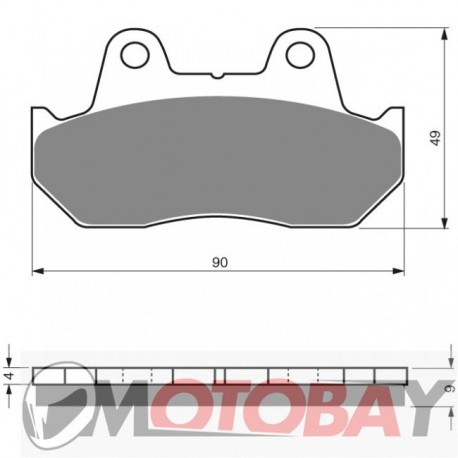 048 S3 GOLDFREN brake pads