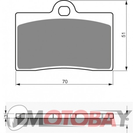 063 S3 GOLDFREN brake pads