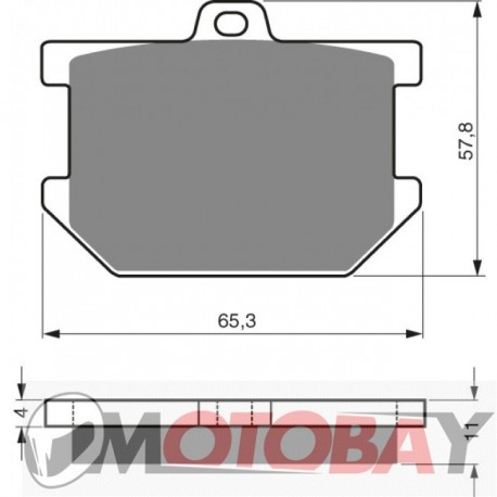 081 S3 GOLDFREN brake pads