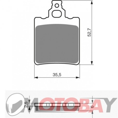 095 S3 GOLDFREN brake pads