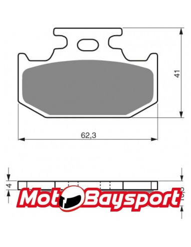 099 S3 GOLDFREN brake pads